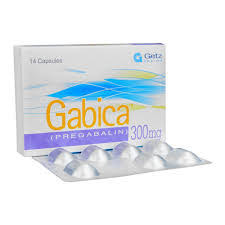Gabica Capsules 300mg (1 Strip = 7 Capsules)