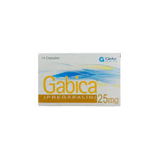 Gabica Capsules 25mg (1 Strip = 7 Capsules)
