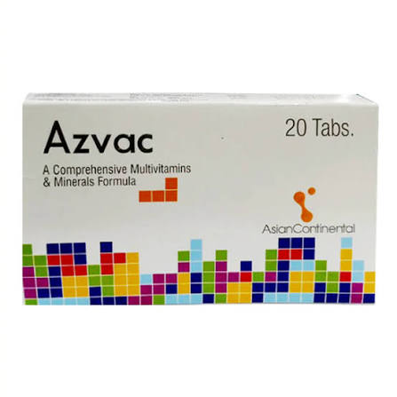 Azvac Tablets (2 Strip = 10 Tablets)