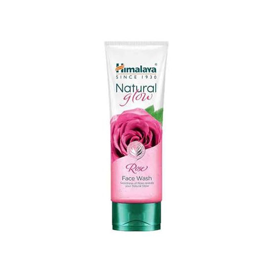 himalaya natural glow rose face wash 50ml