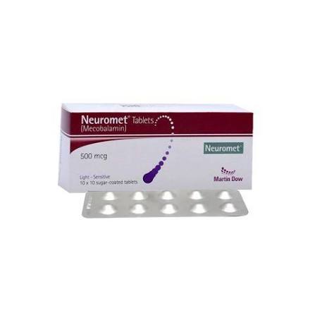 Neuromet Tablets 500mcg (1 Strip = 10 Tablets)