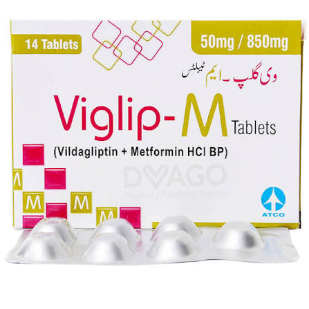 Viglip-M Tablets 50mg/850mg