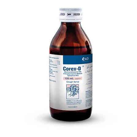 corex-d cough syrup 120ml