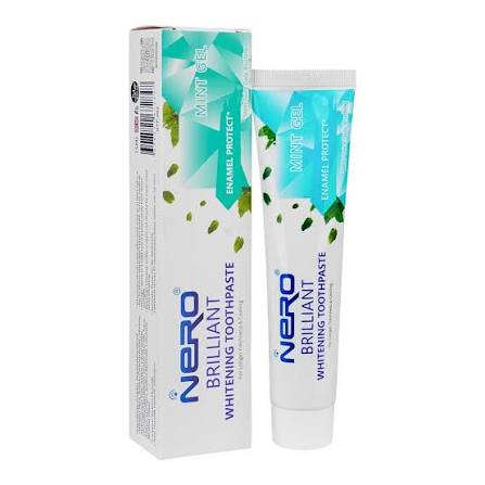nero ennamel protect mint gel brilliant whitening toothpaste