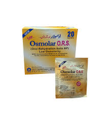 osmolar ors sachet powder (1 box = 20 sachets)