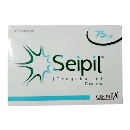 Seipil Capsules 75mg (1 Strip = 7 Capsules)