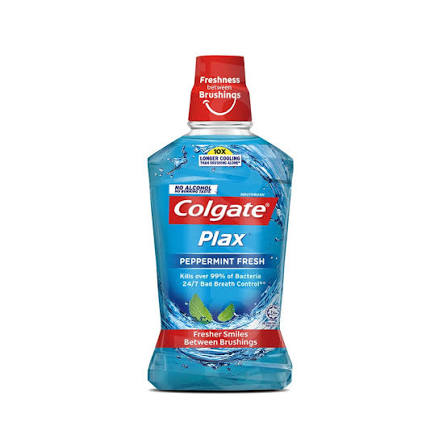 Colgate Plax Peppermint Fresh Mouthwash 500ml