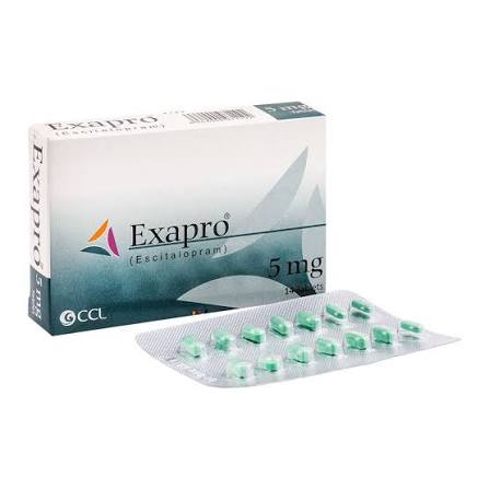 Exapro Tablets 5mg (1 Box = 1 Strip, 1 Strip = 14 Tablets)