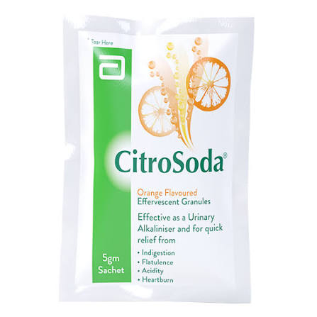 citro soda powder sachet orange 5g (1 box = 20 sachets)