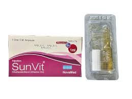 Sunvit 200,000 IU Oral/IM Injection 1ml