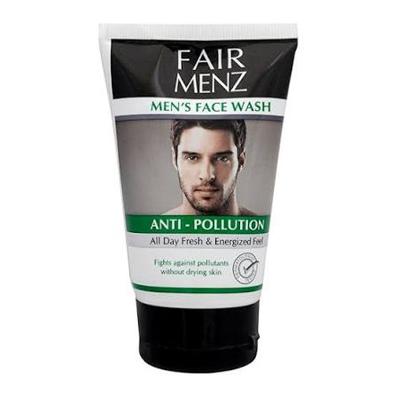 fair menz anti-pollution face wash (green) 110g