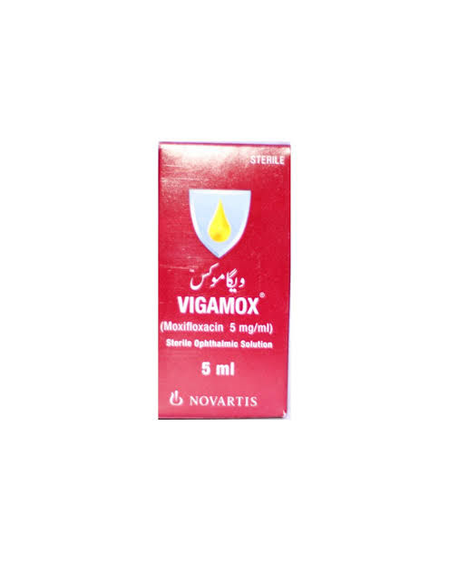 Vigamox Eye Drops 0.5% 5ml