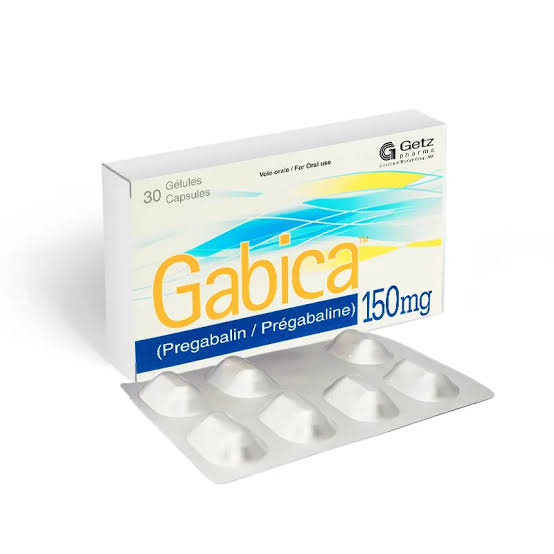 Gabica Capsules 150mg (1 Strip = 7 Capsules)