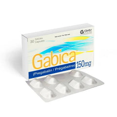 Gabica Capsules 150mg (1 Strip = 7 Capsules)