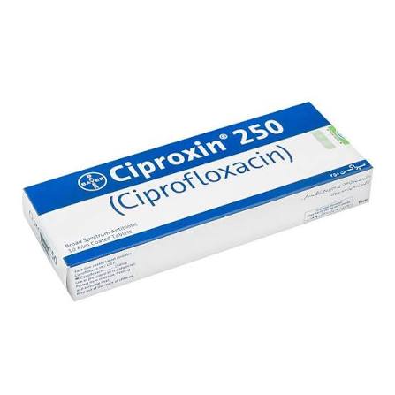 Ciproxin Tablets 250mg