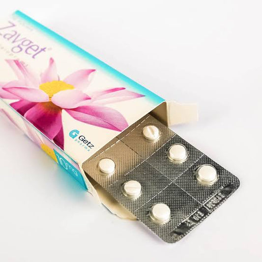Zavget Tablets 10mg (1 Box = 1 Strip, 1 Strip = 14 Tablets)