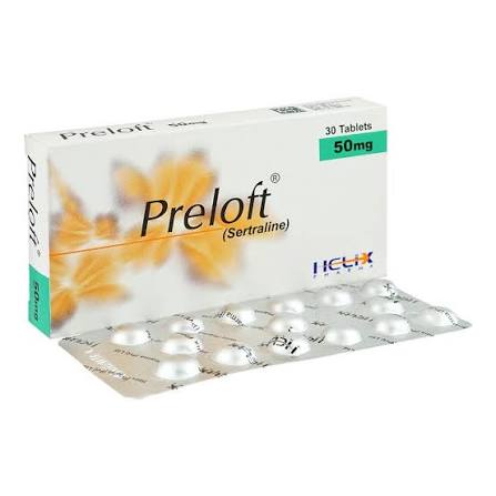 Preloft Tablets 50mg (1 Strip = 30 Tablets)