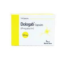 Dologab Capsules 50mg (1 Box = 2 Strips)