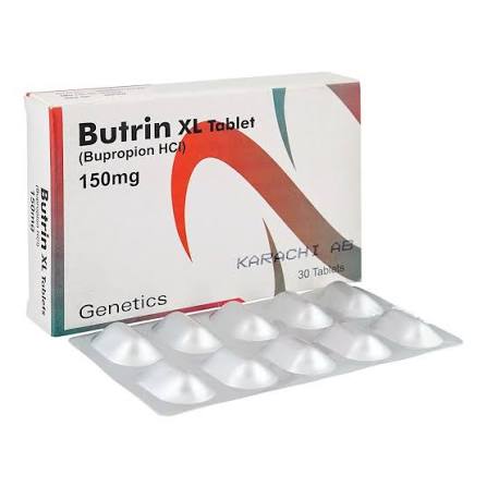 Butrin XL Tablets 150mg (1 Box = 3 Strips)