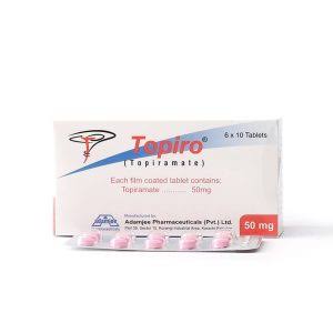 Topiro Tablets 50mg (1 Strip = 10 Tablets)