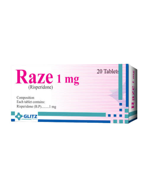 Raze Tablets 1mg (1 Box = 2 Strips, 1 Strip = 10 Tablets)