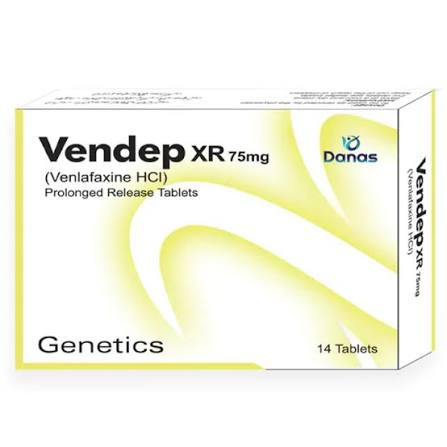 Vendep XR Tablets 75mg (1 Strip = 7 Tablets)
