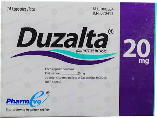 Duzalta Capsules 20mg (2 Strip = 14 Capsules)