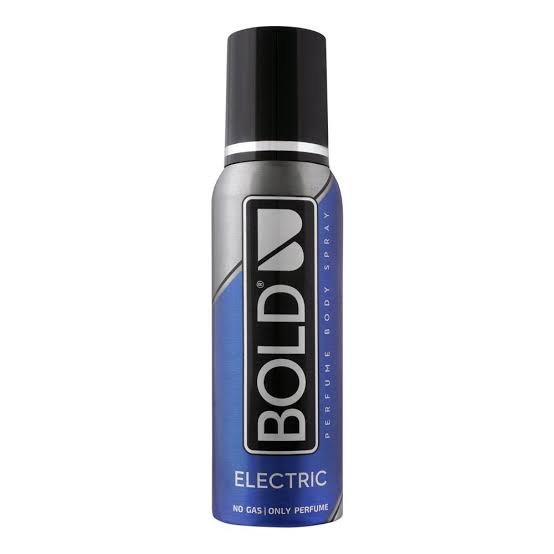 bold electric perfumed body spray 120ml
