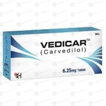 Vedicar Tablets 6.25mg