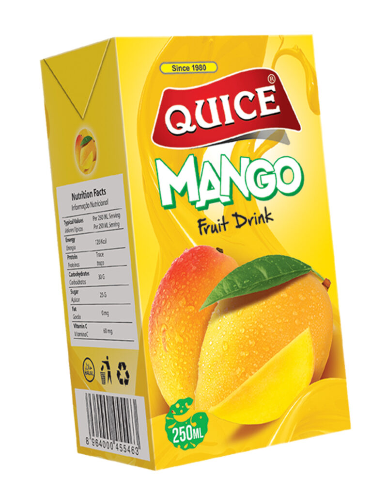Quice Frootie Mango Fruit Drink 250ml