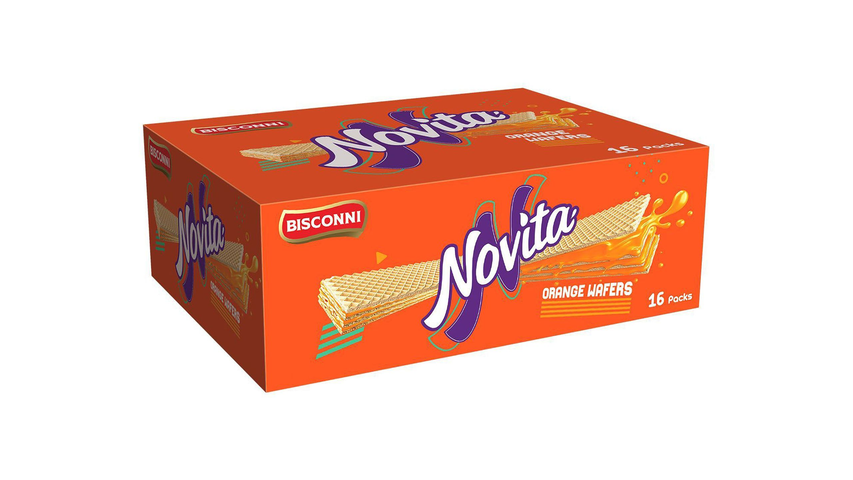 Bisconni Novita Orange Wafers