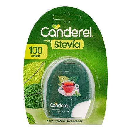 Canderel With Stevia Tablets (Box = 100 Tablets)