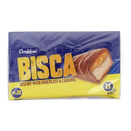 Candyland Bisca Biscuit With Chocolate & Caramel