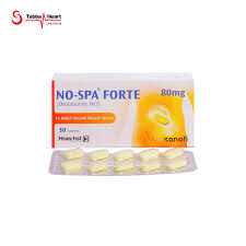 Nospa Forte 80mg (1 Pack=30, 1 Strip= 10 Tab)
