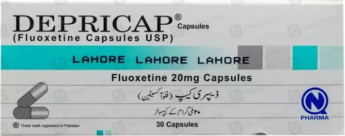 Depricap Capsules 20mg (1 Box = 3 Strips)