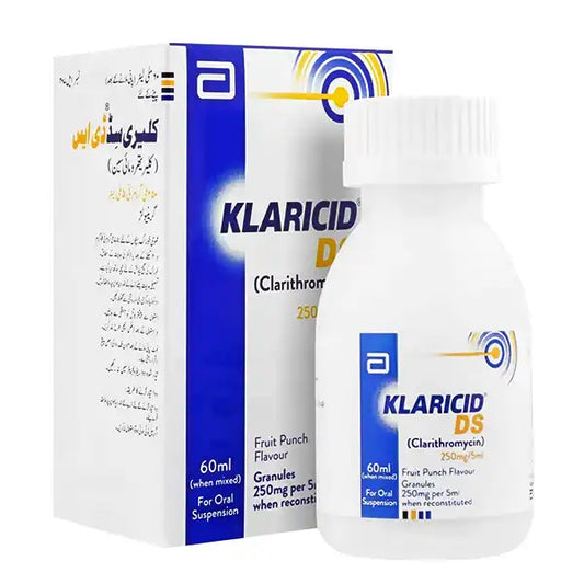 Klaricid DS Suspension 250mg/5ml 60ml