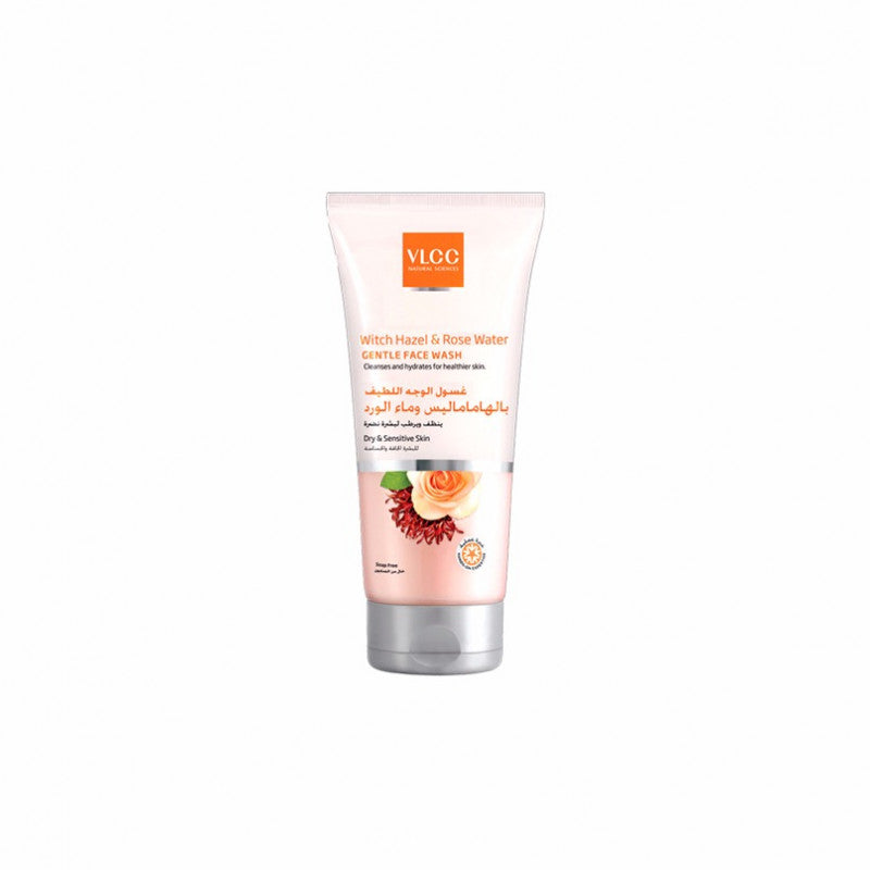 vlcc witch hazel & rose water gentle face wash 150ml