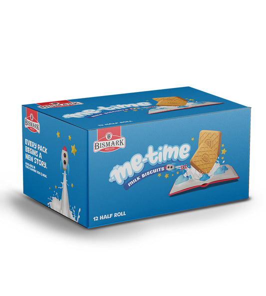 bismark me time milk biscuits half roll