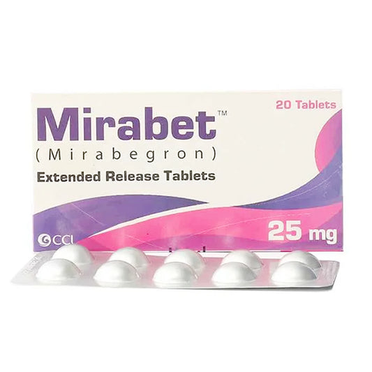 Mirabet Tablets 25mg