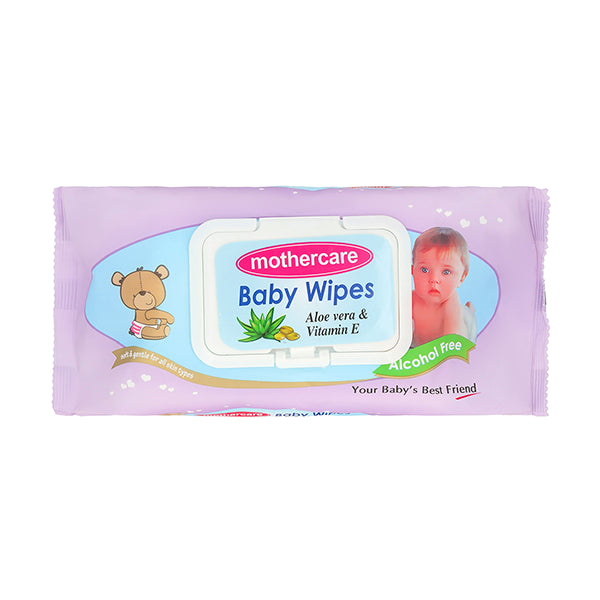 Mothercare Baby Wipes Purple (1 Pack = 80pcs)