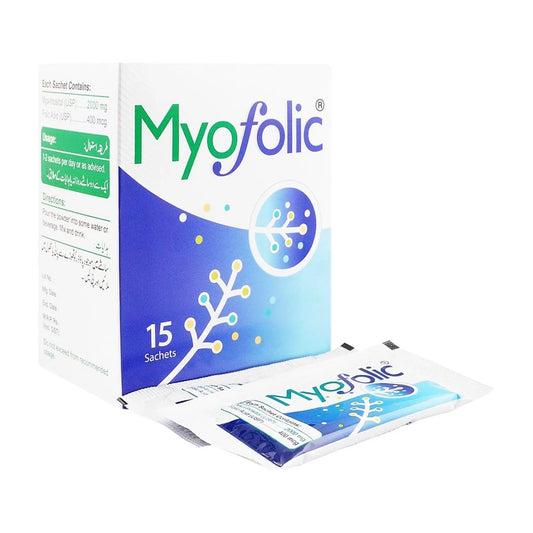 Myofolic Powder Sachet 2000mg/400mcg