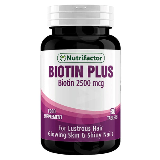 Nutrifactor Biotin Plus Tablets 2500mcg