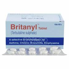 Britanyl 2.5mg Tablet (1 Strip=10 Tab)