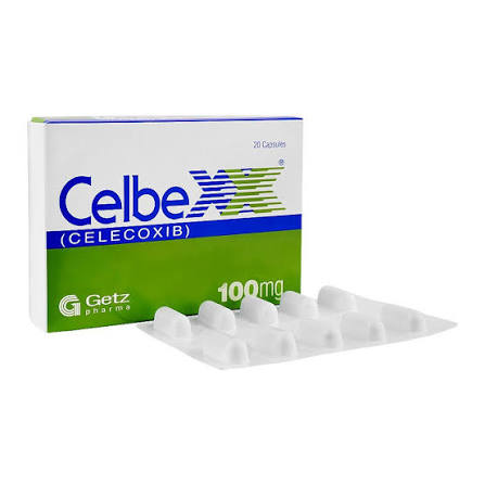 Celbexx 100mg Capsules ( 1 Box = 20 Cap, 1 Strip = 10 Cap)