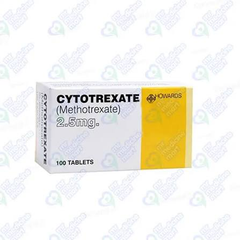 Cytotrexate 2.5mg ( 1 Box = 10 Strips, 1 Strip = 10 Tabs)