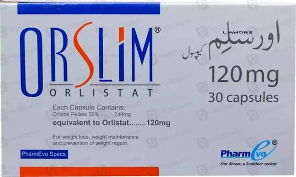 Orslim Capsules 120mg (1 Strip = 10 Capsules)