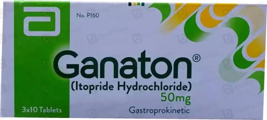 Ganaton Tablets 50mg (1 Box = 3 Strips)