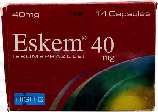 Eskem Capsules 40mg (1 Strip = 7 Capsules)