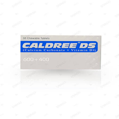 Caldree DS Tablets 600+400