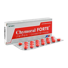 Chymoral Forte Tablets (1 Box = 1 Strip = 20 Tabs)